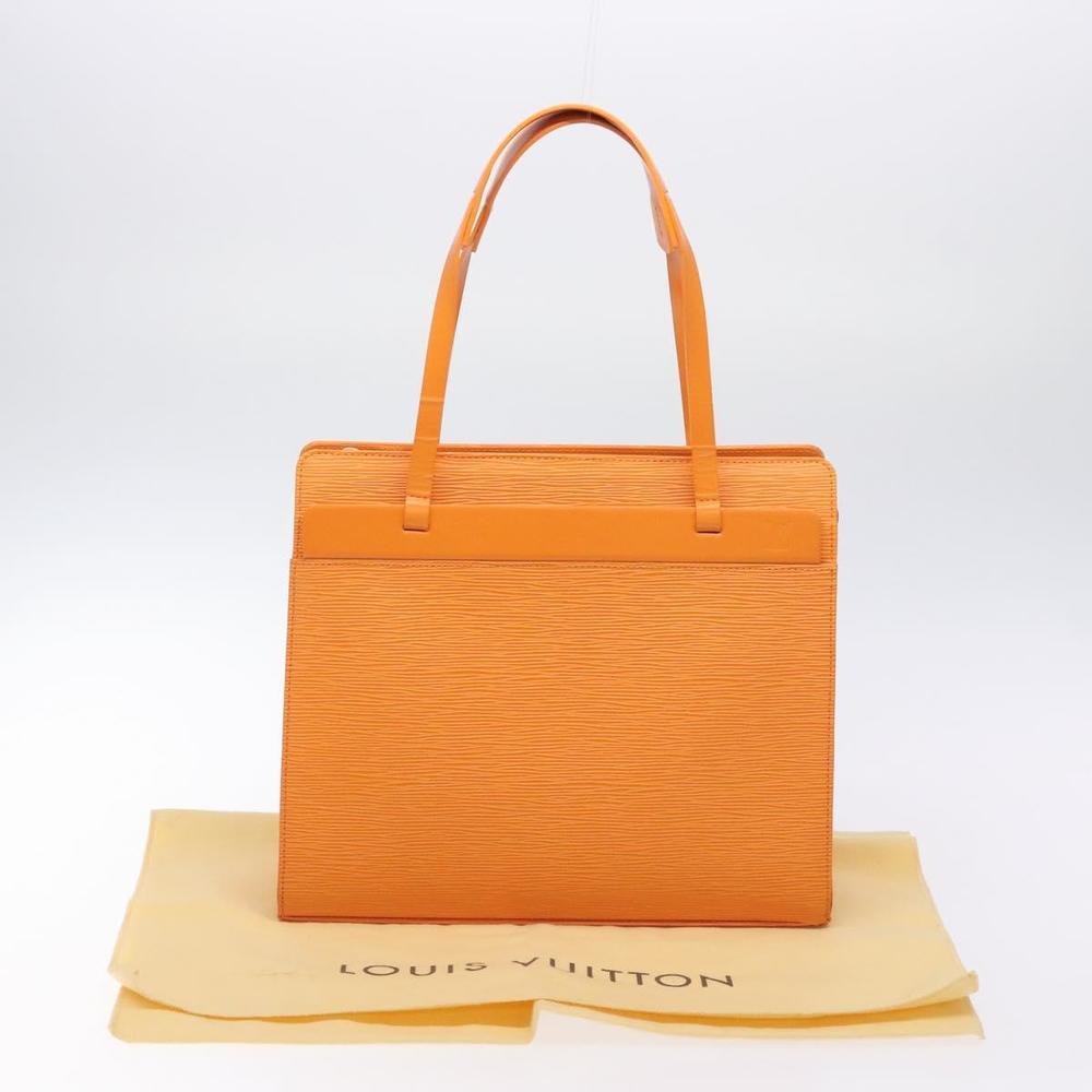 LOUIS VUITTON Epi Croisette PM Tote Bag Orange Mandarin M5249H LV Auth 126209 - Picture 12 of 16